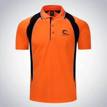 

Men Tennis clothing male Run jogging Outdoor sports workout badminton Quick-dry t shirt Short Sleeve Table tennis polo clothes