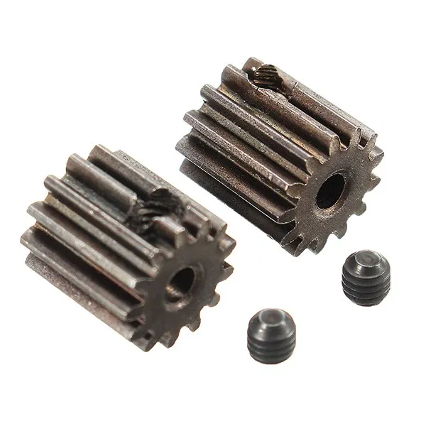 Шестерни мотора HBX 12891 1/12 13T + винты 3*3 мм (2P) матовый 12060|pinion gear|screw geargear pinion |