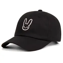 Bad Bunny папа шляпа рэпер Reggaeton художник 100% хлопок шапки Snapback унисекс бейсболки концертная шляпа хип хоп шапка с вышивкой