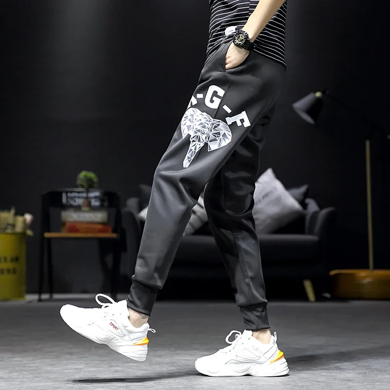 Новые весенние повседневные мужские тренировочные брюки джоггеры брюки мужские высокие уличные брюки мужские брендовые высококачественные брюки для фитнеса Размер 4XL