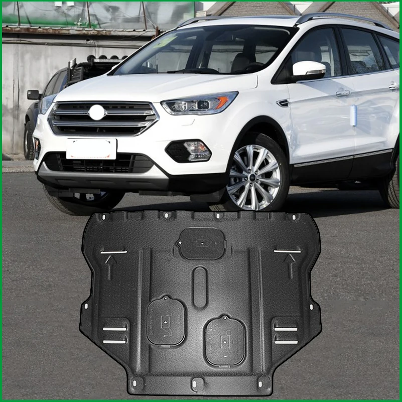 

For Ford Kuga Escape 2013-2018 Plastic engine guard Engine skid plate fender alloy steel engine guard car styling