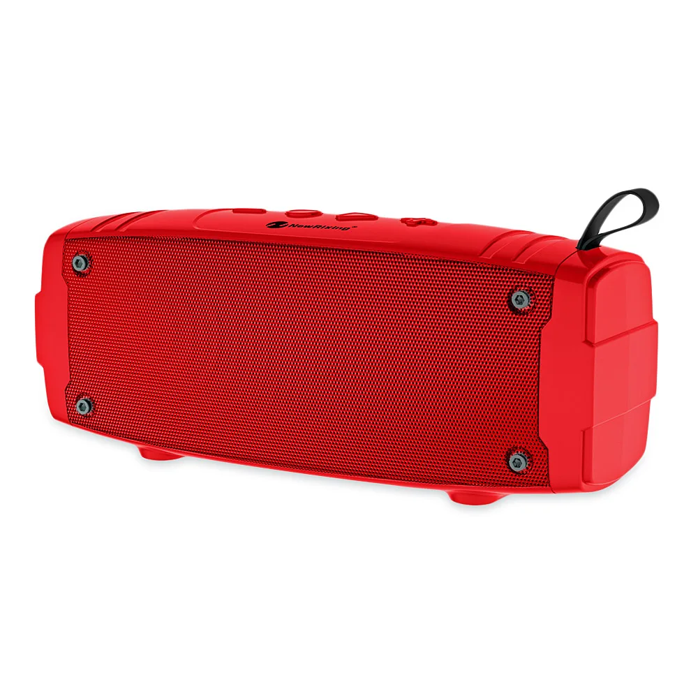 NewRixing NR-3020 открытый TWS беспроводной Bluetooth Портативный Стереодинамик плеер barra de sonido - Цвет: Red