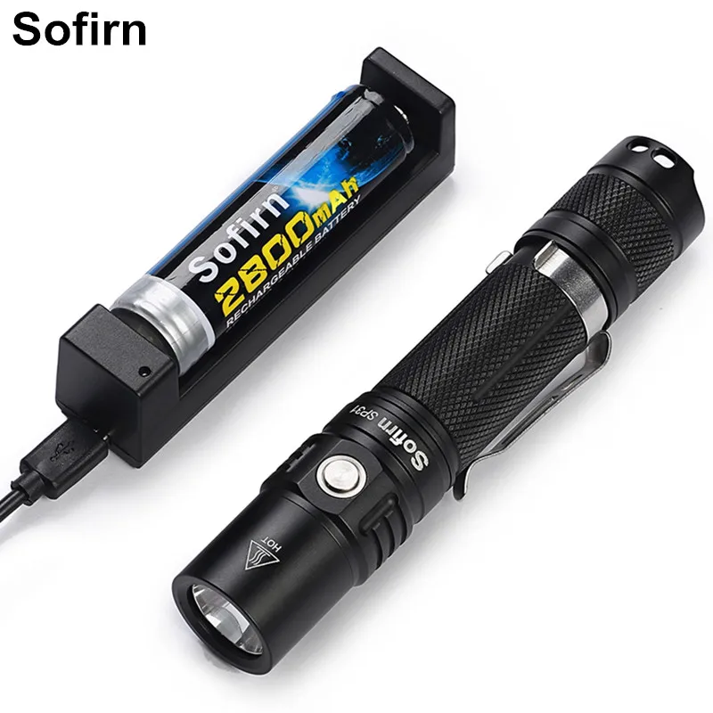 SP31 комплект светодиодный фонарик 18650 Cree XPL2 1050 люмен Высокая Мощность свет лампы