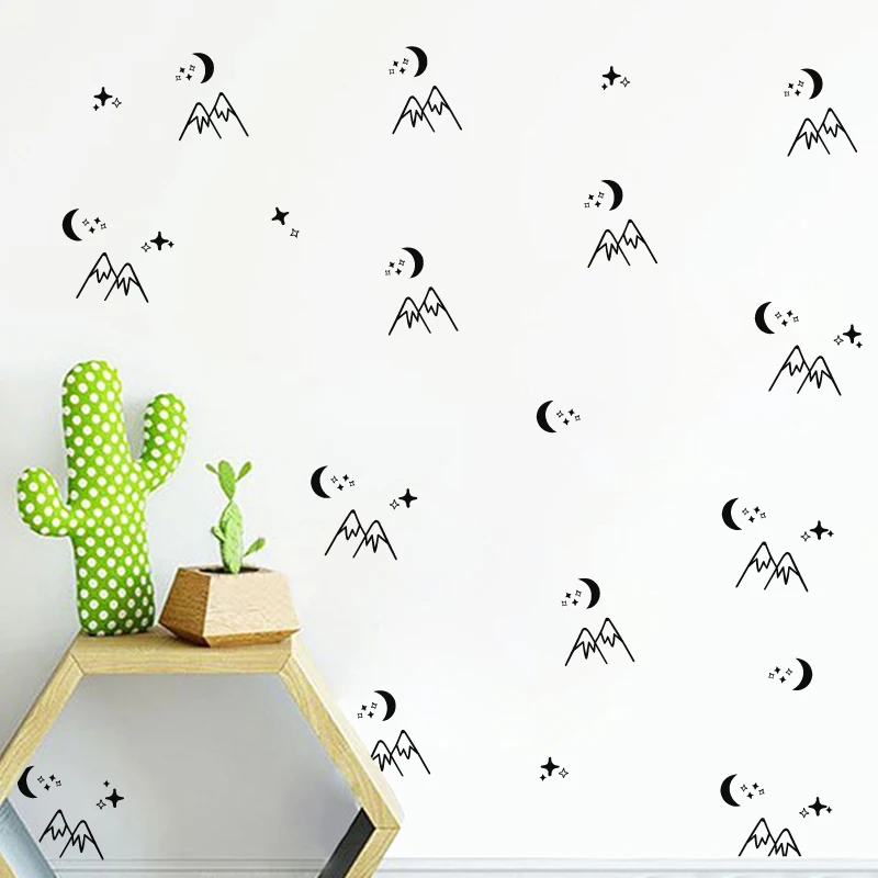 Midnight In The Mountains Kids Room Stickers