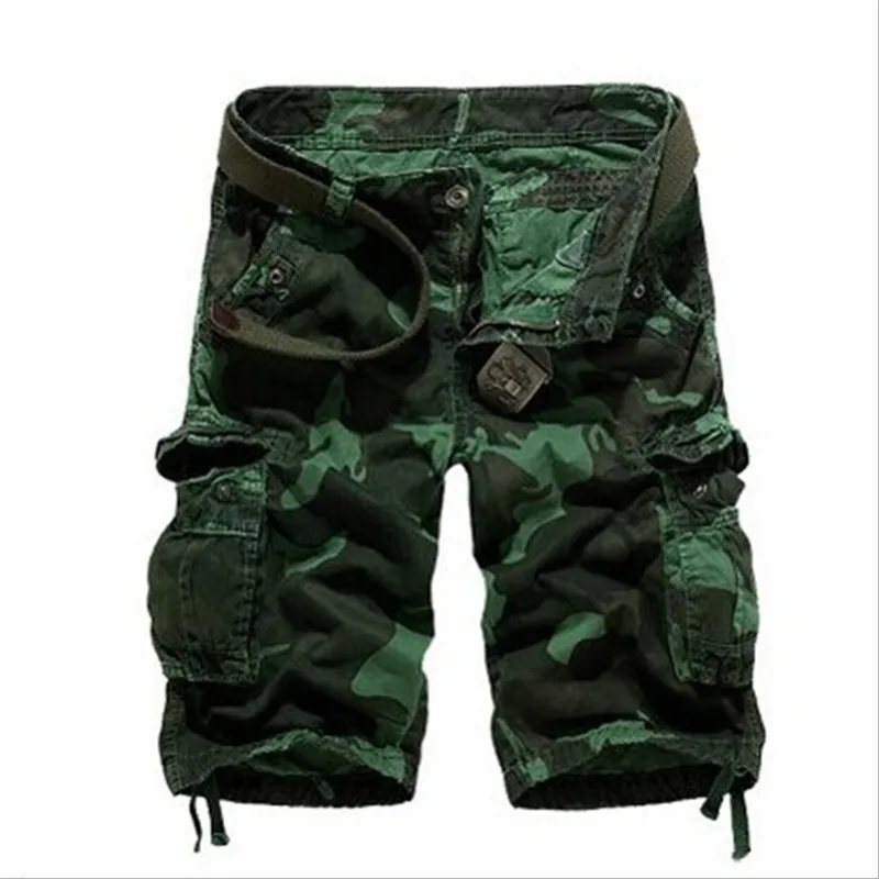 Шорты карго мужские камуфляжные с множеством карманов|camouflage cargo shorts|cargo shortscamo shorts