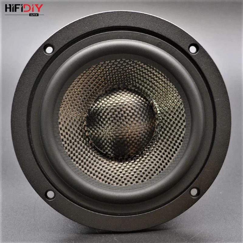 HIFIDIY LIVE HIFI 5,5 дюймов 5,9" Midbass НЧ динамик 8OHM 100 Вт литой Алюминиевый Fram углеродное волокно громкоговоритель T5-152