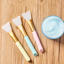 1pc Professional Makeup Brushes Face Mask Brush Silicone Gel DIY Cosmetic Beauty Tools Brochas Para Maquillaje кисти для макияжа 1pc Professional Makeup Brushes Face Mask Brush Silicone Gel DIY Cosmetic Beauty Tools Brochas Para Maquillaje кисти для макияжа