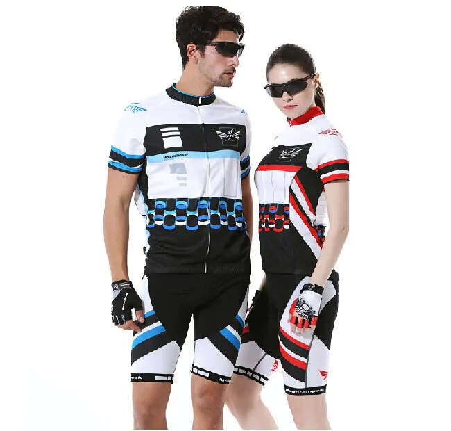 2015 Rushed Real Jersey Sets Men Short Sleeve Ciclismo Roupa Feminina Bicicleta Couples Cycling Jerseys |