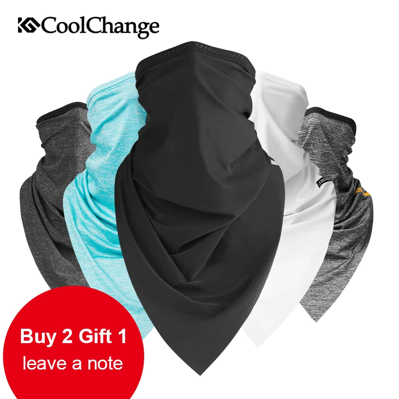 

CoolChange Magic Cycling Mask Half Face Men Women Training Mask Bike Mask Outdoor Sport Triangle Scarf Bandana Facemask Cover