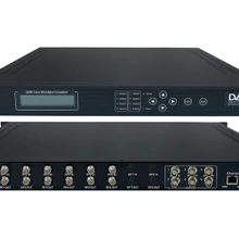 6* DVB-S2 для 4QAM transmodulator с мультиплексирования-скремблер 6* DVB-S/S2+ 6* ASI, 4* DVB-C RF выход кам-модулятор sc-4125