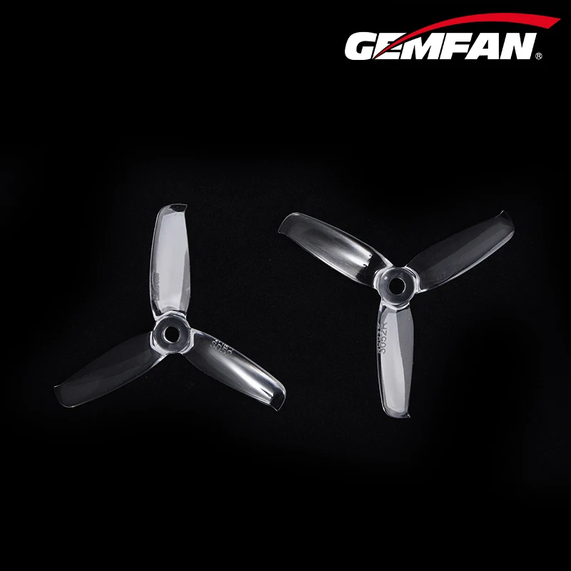 

6 pairs Gemfan 3inch 3052 3.0x5.2 3 Bades 3-blade Propeller compatible 1306-1806 motor for FPV mini 130mm quadcopter frame kit