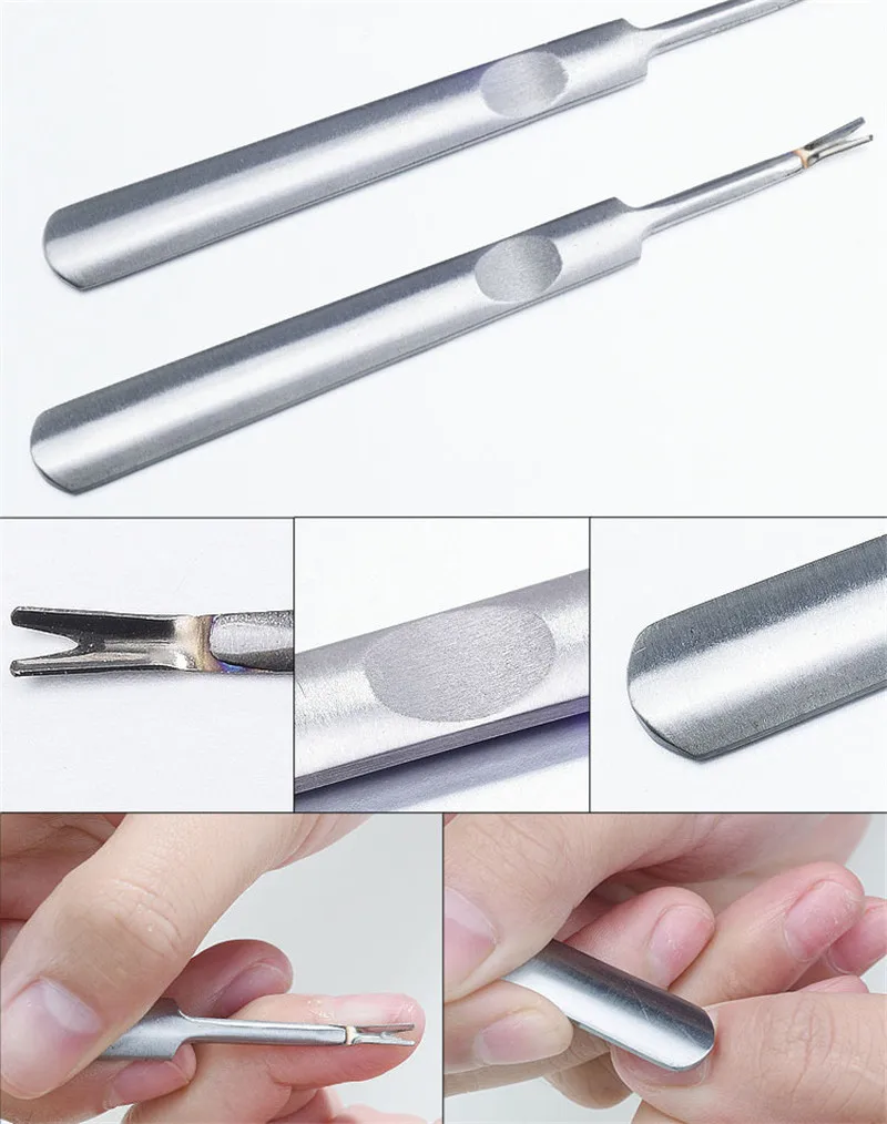 AddFavor маникюрный набор для удаления кутикулы ногтей Ножницы фреза для удаления мертвой кожи кутикулы толкатель для удаления кутикулы клипер для удаления вросших ногтей Очиститель инструменты