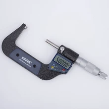 Buy Digital Micrometer 0.001mm Electronic Outside Micrometers 50-75 mm Stainless Steel Micrometer Caliper Meter With Reference Rod