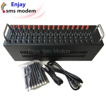 

Fast Shipping 16 ports gsm modem pool with usb interface sms dispositivo em massa based on wavecom q2406A module