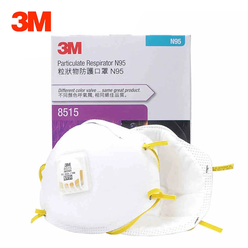 

3M 8515 Dust Mask Economical Welding Anti-toxic odor smoke PM2.5 smog Protective Mask Industrial Working Particulate Respirator
