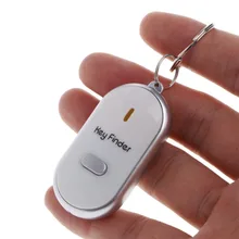 Localizador chave led colorido encontrar chaves perdidas piscando alarme apito beep controle de som #244273