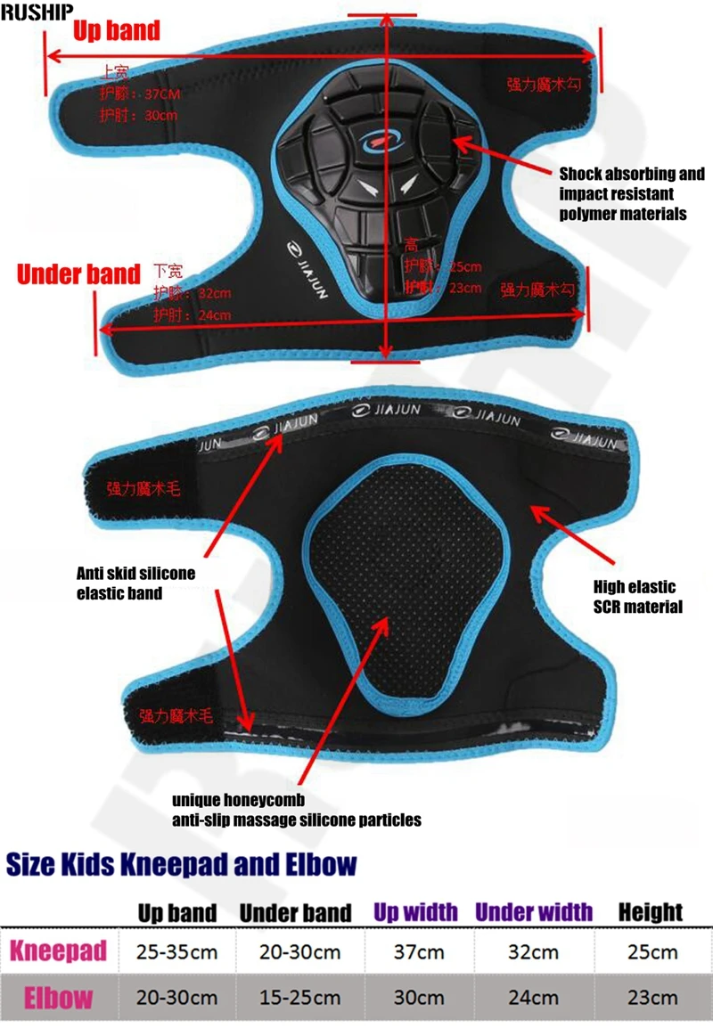 Новые детские полимерные наколенники для гонок, сноубординга, наколенники, защитные наколенники, детские спортивные роликовые коньки, скейтборд, опорная скоба