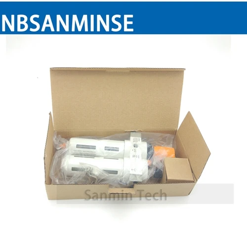 NBSANMINSE DC201 M5 1/8 1/4 3/8 1/2 3/4 1 воздушный компрессор смазочное масло вода воздушный фильтр сепаратора регулирующий клапан