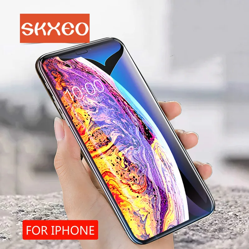 

Full Cover Tempered Glass for Apple iPhone 5 6 7 8 iPhone 6plus 7plus 8plus iPhone X XS XR XSMAX Screen Protector