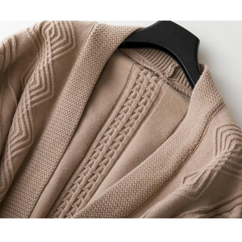 Sedutmo Зимняя вязанная крючком свитер Для женщин кардиган в стиле оверсайз кимоно свитер осеннее платье с длинными рукавами Черный Винтаж короткий топ ED433