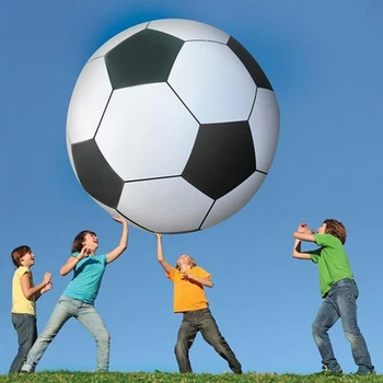 Super big inflatable football soccer design inflatable beach ball toy sport toy pvc playground game school kid play B38005 inflatable football ball inflatable soccer ball game for adults and kids