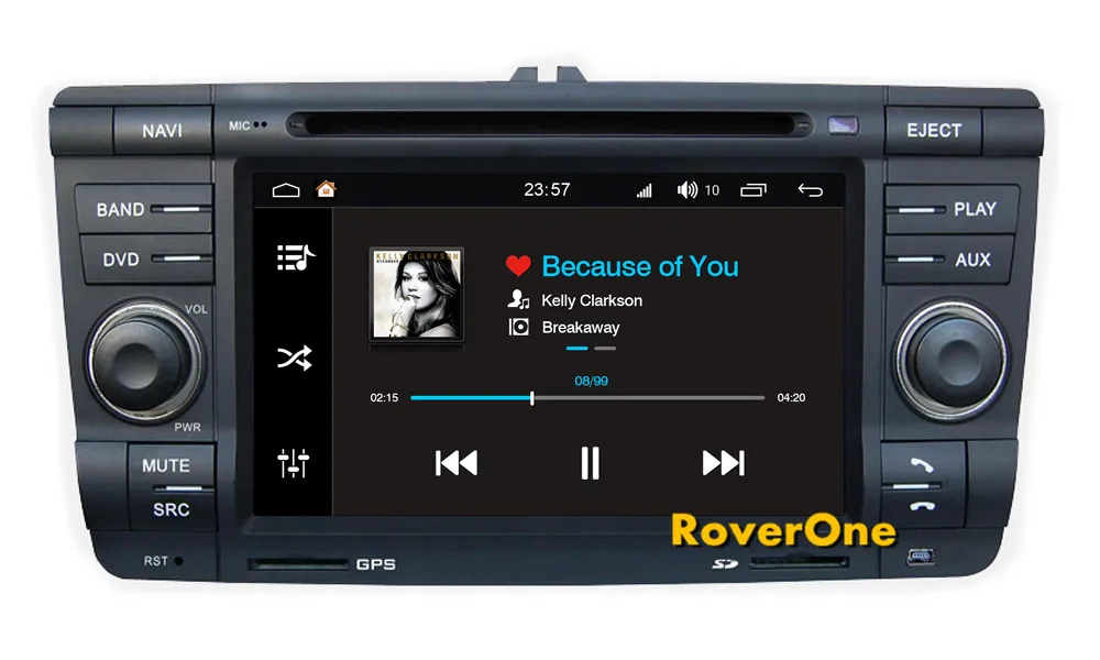 Top For Skoda Yeti Octavia Laura Android 8.0 Autoradio DVD Automotivo Car Radio with Bluetooth Navigation PhoneLink Backup Camera 9