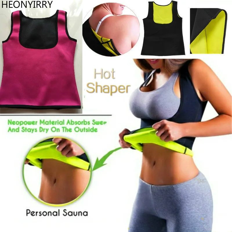 Women Neoprene Sweat Sauna Hot Body Shapers Vest Waist Trainer Slimming font b Weight b font