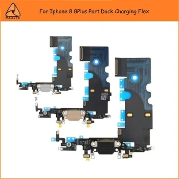 

New Arriving For Iphone 8 8G 8Plus 8P 8+USB Port Dock Charging Charger Headphone Audio Jack Connector Flex Cable