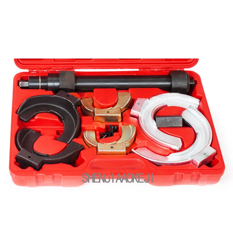 No disassembly shock absorber spring compression tool DIB1602 Dedicated shock absorber removal tool portable metal toolbox    