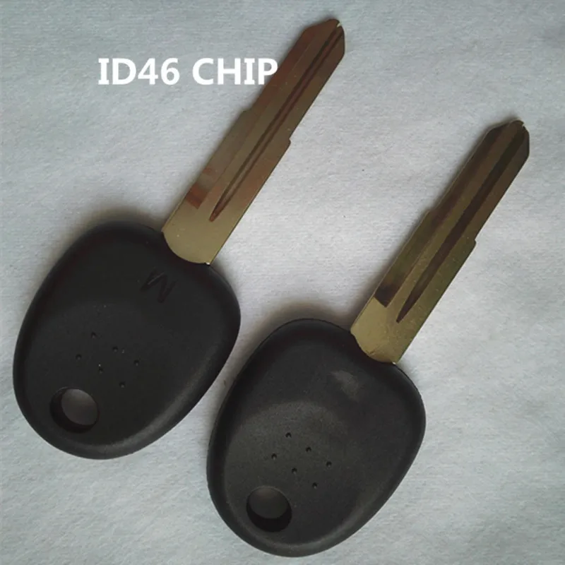 

DAKATU Transponder Key with ID46 Chip for Hyundai Accent Coupe Car Key LEFT Blade