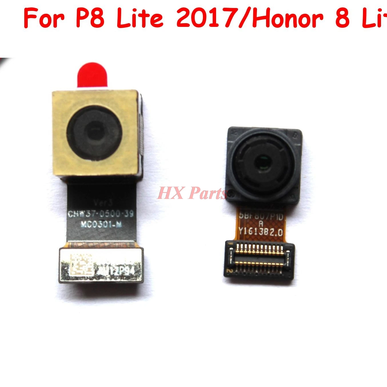

For Huawei P8 lite 2017 5.2 inch Back Rear Main Camera Front Facing Camera Cam Module Flex Cable For Huawei Honor 8 Lite