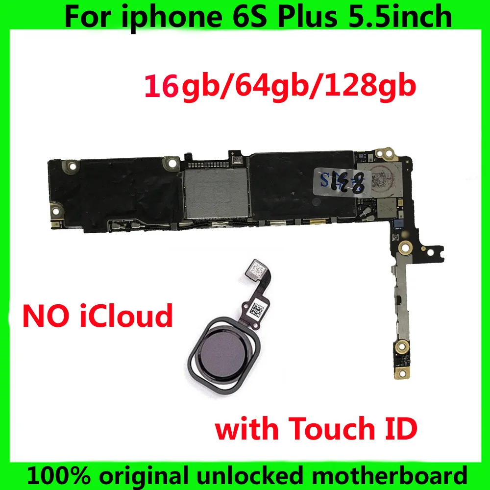 16 Гб 64 128 ГБ IOS Логическая плата для iphone 6S Plus разблокированная материнская