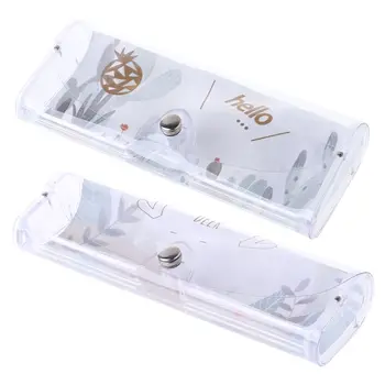 

Reading Glasses Box Transparent Cartoon Protective Portable Plastic Case Storage