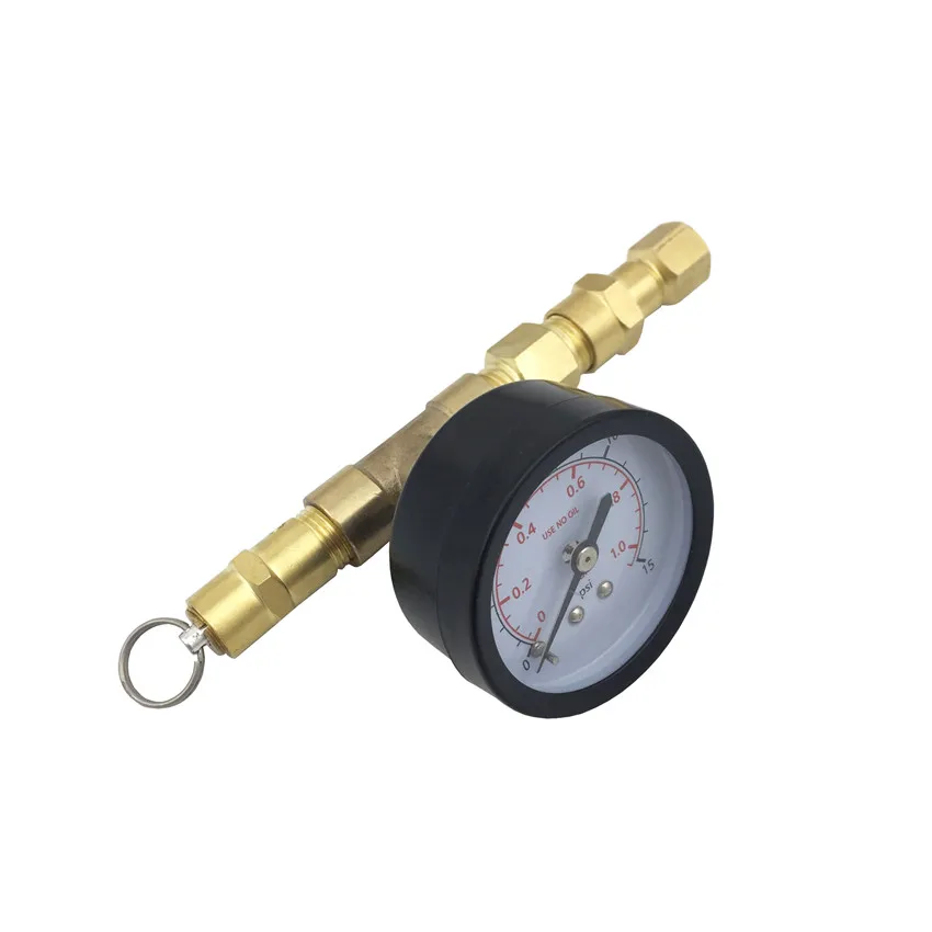 Co2 charger Pressure Relief Valve with Gauge, 0~15 psi Pressure valve With Threaded Gas Ball Lock Disconnect For Beer brew Keg (3)