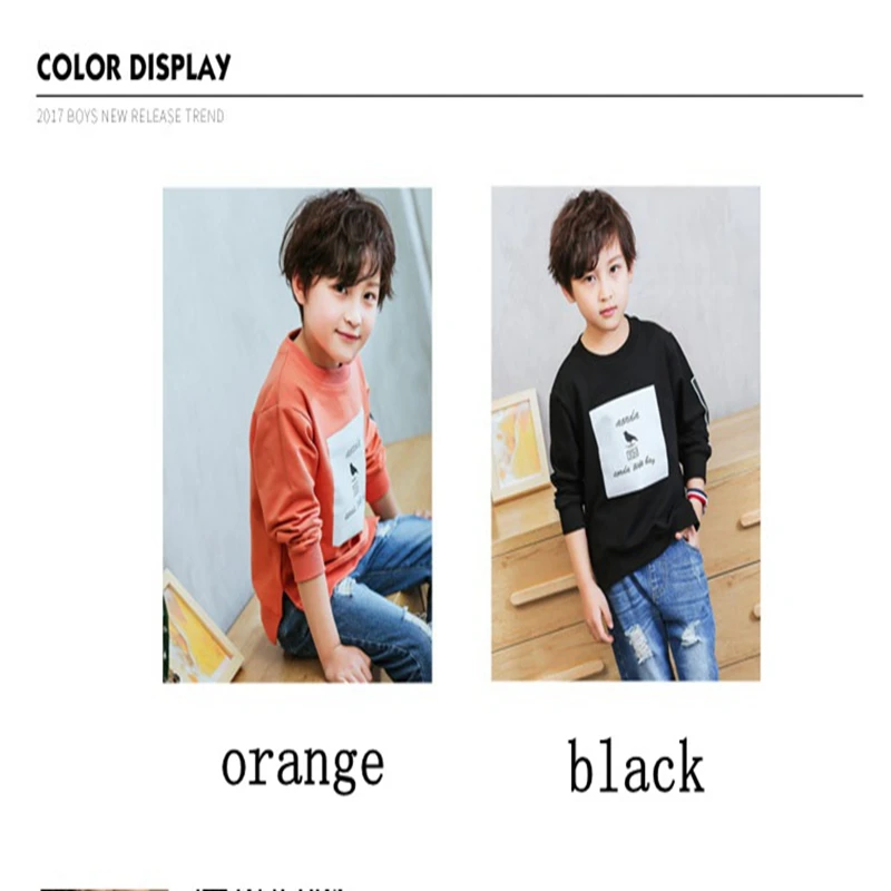 Baby boy Children's T-shirt Long sleeve cotton tops clothes spring and autumn Cartoon bird printing pattern kids sweatshirts tops clothing (2)