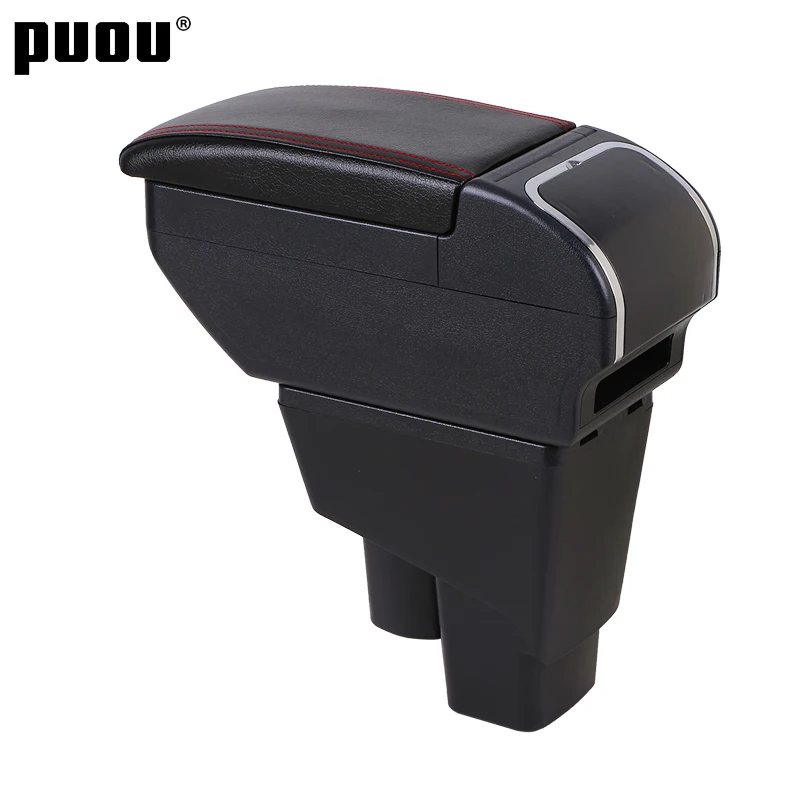 

Arm Rest For Honda Fit Jazz 2002-2007 Hatchback Armrest Central Store Content Box with Cup holder Ashtray USB Charging Car Modif