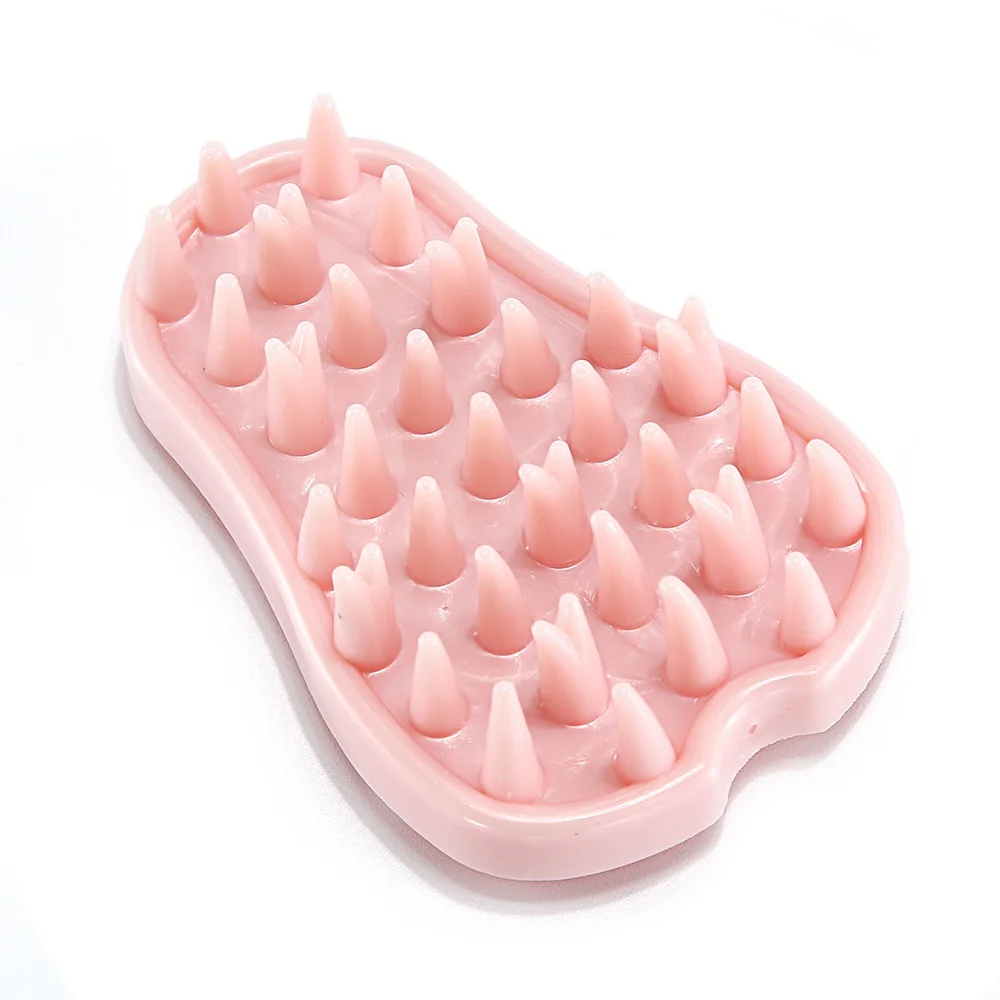 Pink-MDL021 Перчатка для игры с кошкой для кошки, щенка, собаки, кошки, уход за домашними собаками, расческа для волос, расческа для собак, массажная перчатка для животных - Цвет: Pink-MDL021