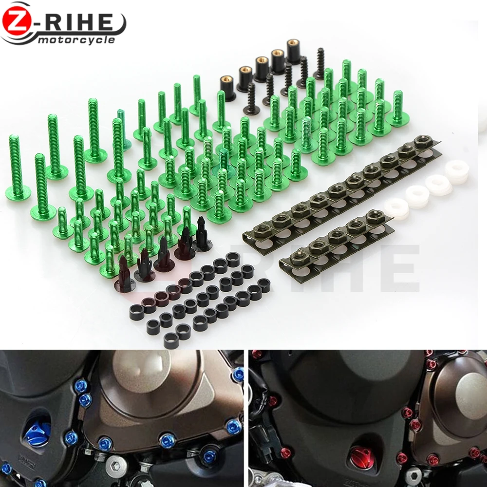 

Motorcycle accessories Fairing Bolt Screw Fastener Fixation for kawasaki z750 z800 mt07 sportster yamaha r6 harley softail kawas