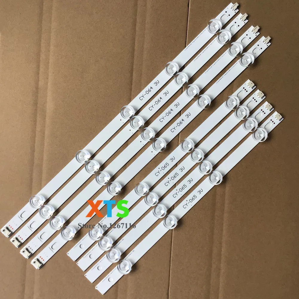 

5 Sets=40pieces LED backlight Strips Bars Replacement for LG 39LN540V 39LN570V innotek HC390DUN POLA2.0 39 A B Pola 2.0 39 inch