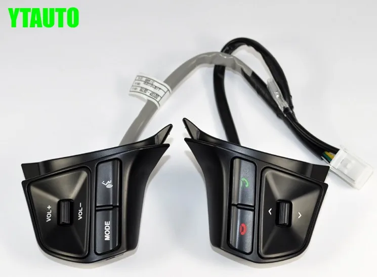 

Original KIA RIO k2 multifunctional steering wheel control button, Audio ,channel and bluetooth control button