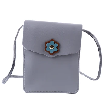 

2020 Latest Style Synthetic Leather Cute Mobile Phone Bag Fashion Wallet Shoulder Bag Mini Bag Handbag Best Selling