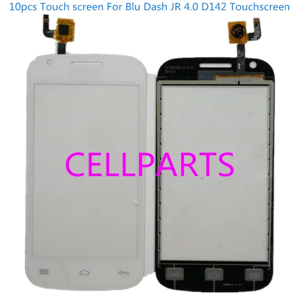CELLPARTS 10 шт сенсорный экран для BLU Dash JR 4 0 D142 фронтальное стекло панель планшета