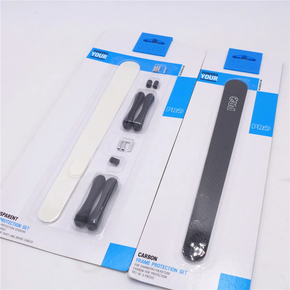 SHIMANO PRO Bike Protector Carbon/Transparent Frame Protection Set