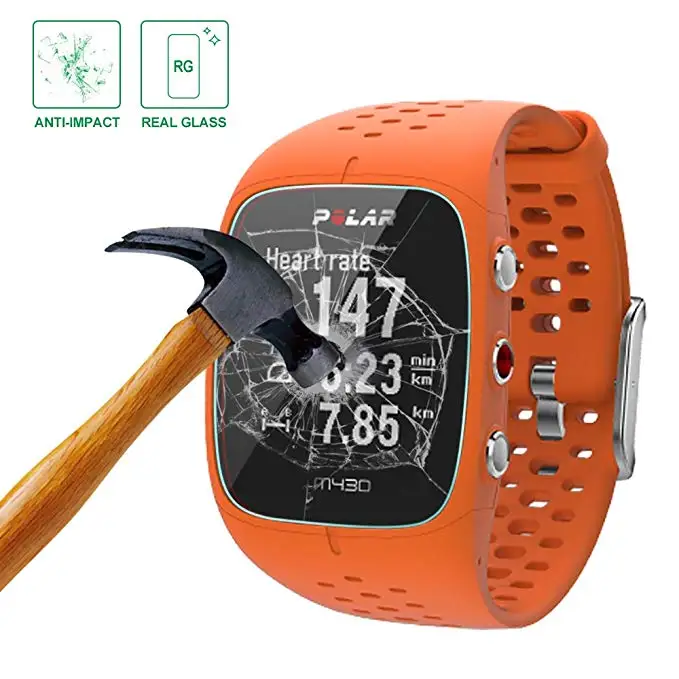 2 шт для Polar M400/M430 ignite Vantage V/M закаленное стекло 9H 2.5D Премиум Защитная пленка