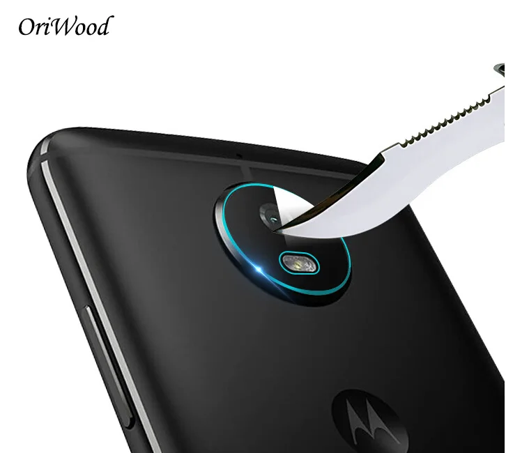 

OriWood 2PCS Back Camera Lens Tempered Glass Screen Protector Film For Motorola Moto G6 Play G6Plus G6 Plus 7H Soft Camera Lens