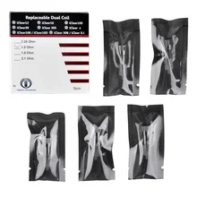 15pcs/lot Original Innokin iClear 16 Coil Head Dual Coil Replacement Atomizer 1.5ohm 1.8ohm 2.1ohm Electronic Cigarette coil