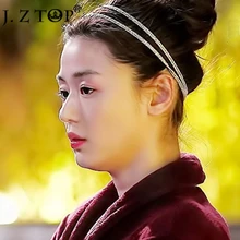 Модная Женская эластичная повязка на голову, высокое качество, повязка на голову для девушек, двойной обруч для волос, аксессуары для волос, tiaras para cabelo