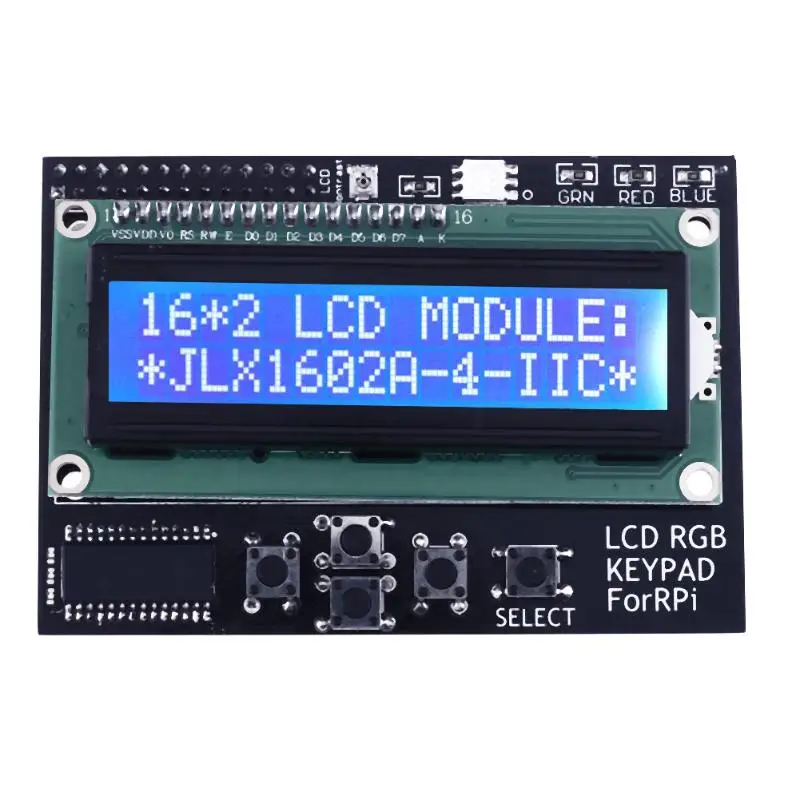 

RGB LCD1602 Keypad Module Shield Expansion Board LCD disply module for Arduino Raspberry Pi