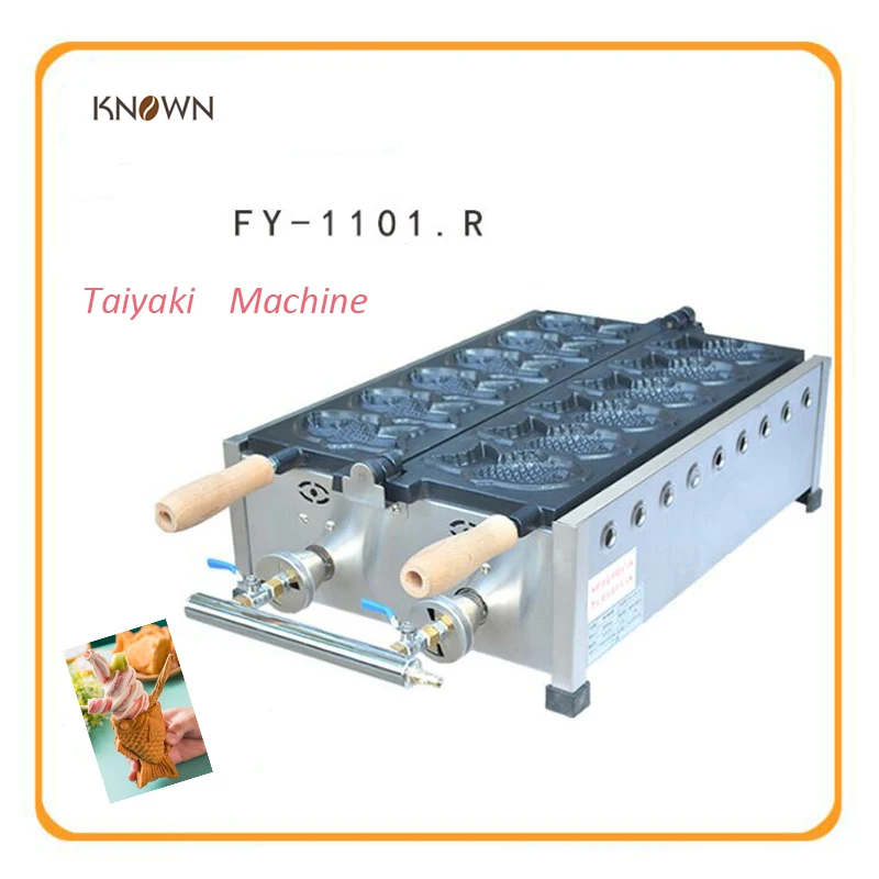Fish Moulds Commercial Use Non-stick Electric Ice Cream Taiyaki Maker Machine Baker | Бытовая техника
