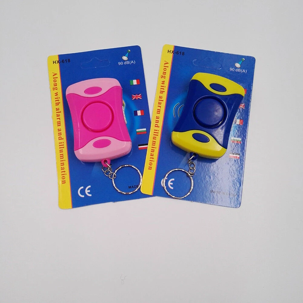 Personal Safety Alarm Emergency Self Defense security wolf auto alarme seguridad anti rape Anti-Attack With Light Keychain new Personal Safety Alarm Emergency Self Defense security wolf auto alarme seguridad anti rape Anti-Attack With Light Keychain new